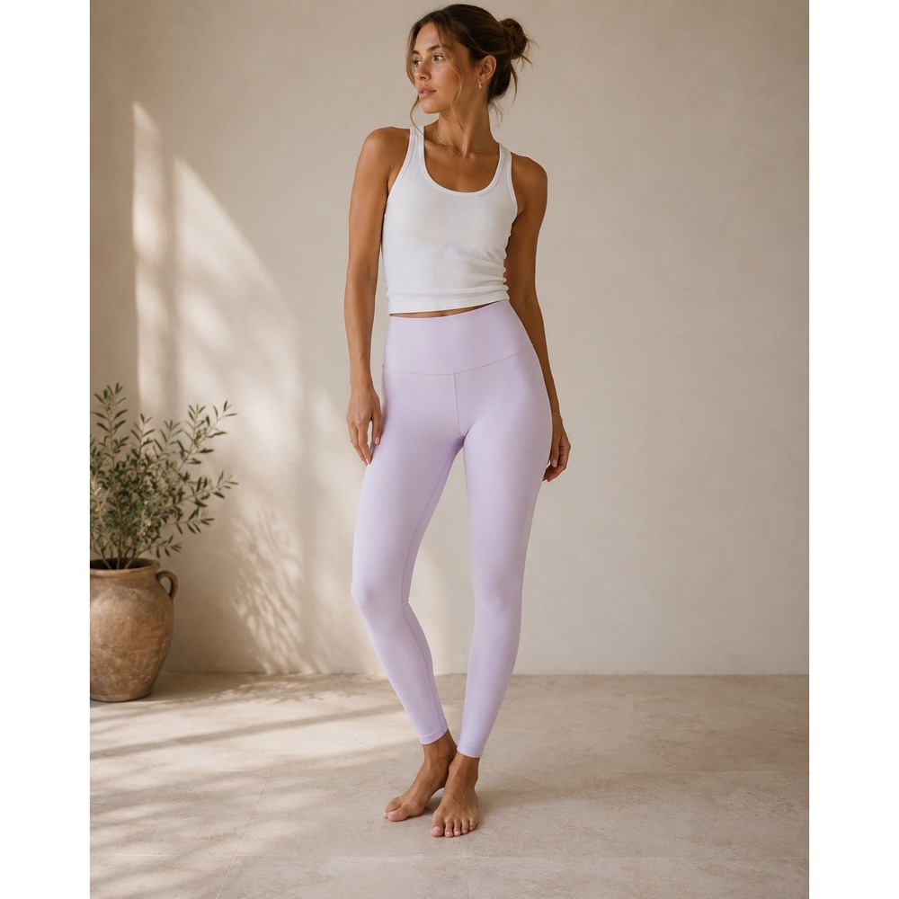 Lululemon Align High-Rise Pant Women 6 Lavender Dew‎ Nulu 28" W5ECIS